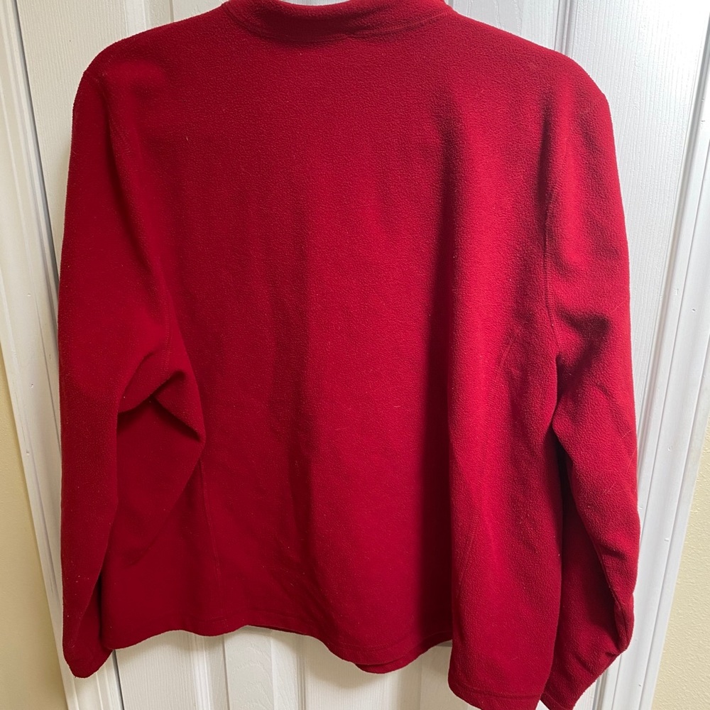 3/$15💥Red 3/4 zip Sweatshirt - Picture 3 of 4